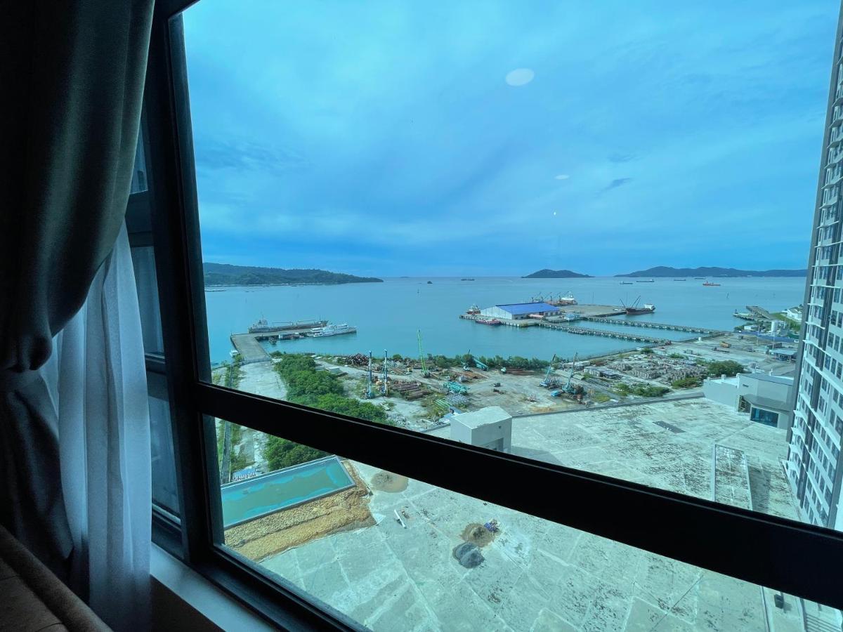 Seaview Luxury Condo Homestay 2Bed 2Bath Jesselton Quay By R2 Residence Kota Kinabalu Eksteriør bilde