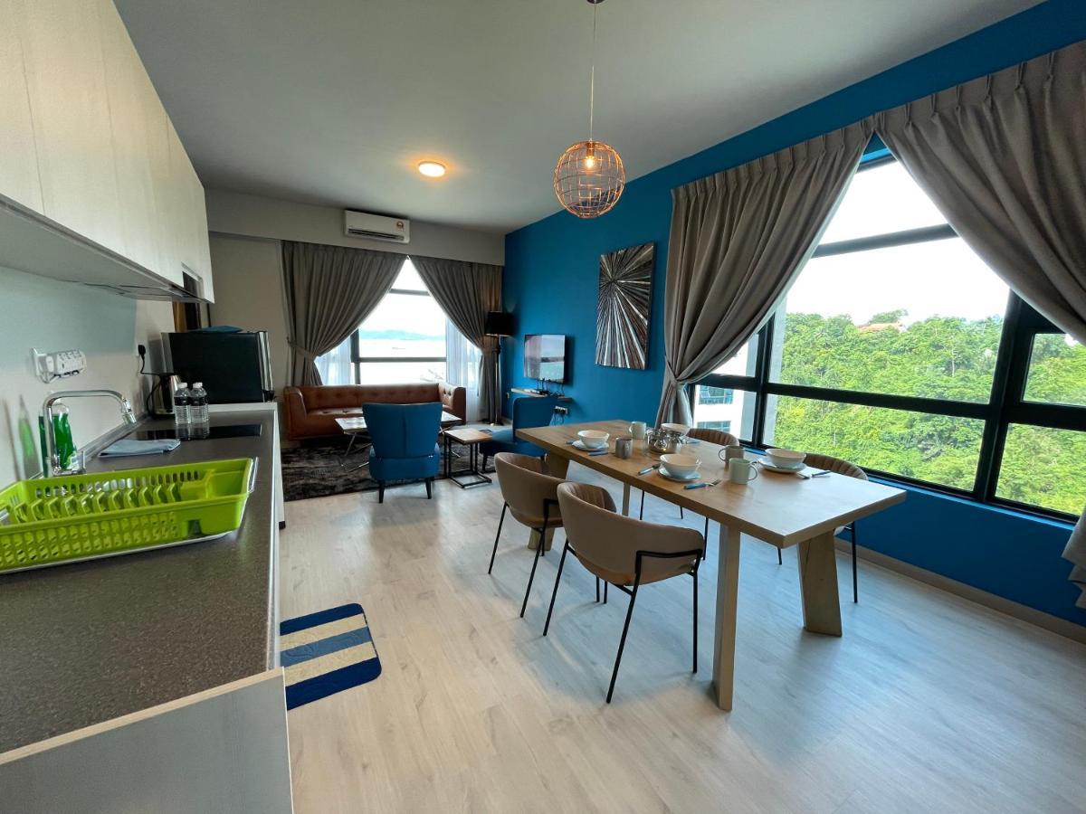 Seaview Luxury Condo Homestay 2Bed 2Bath Jesselton Quay By R2 Residence Kota Kinabalu Eksteriør bilde