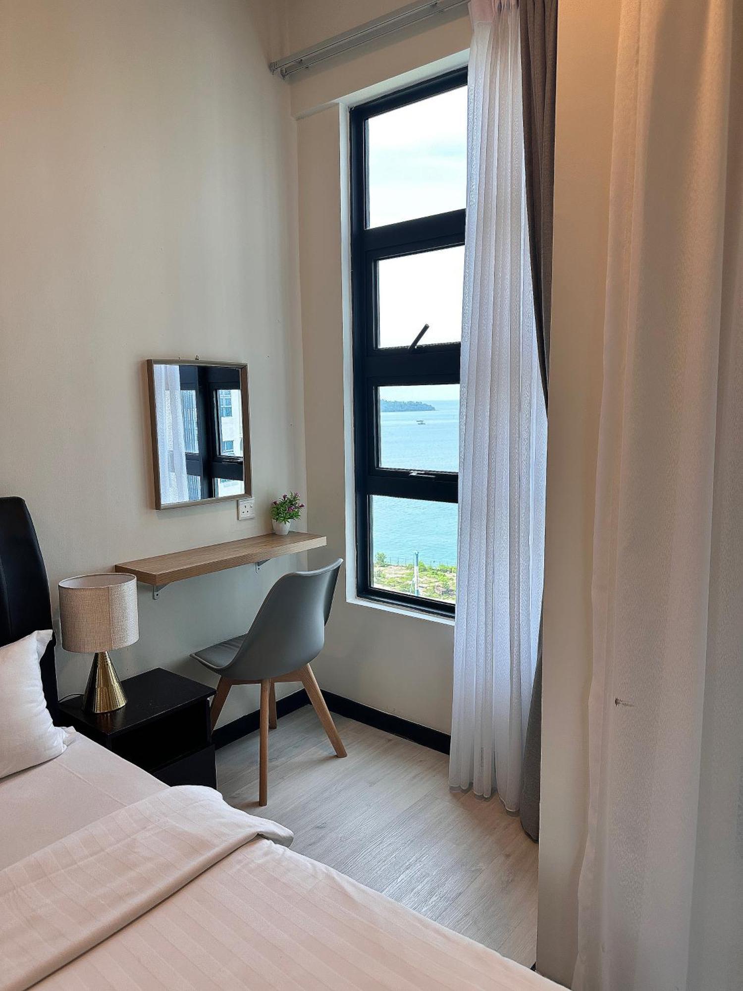 Seaview Luxury Condo Homestay 2Bed 2Bath Jesselton Quay By R2 Residence Kota Kinabalu Eksteriør bilde