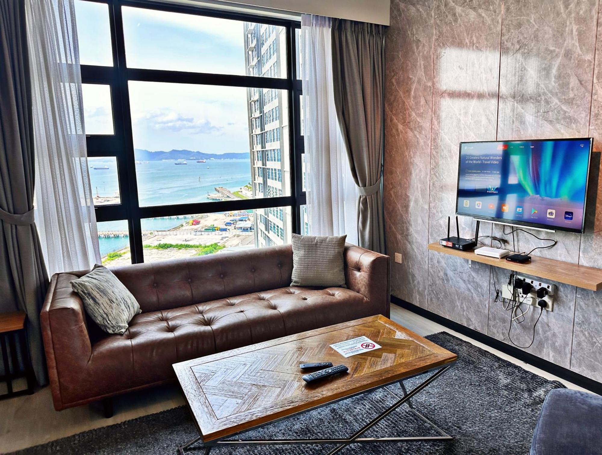 Seaview Luxury Condo Homestay 2Bed 2Bath Jesselton Quay By R2 Residence Kota Kinabalu Eksteriør bilde